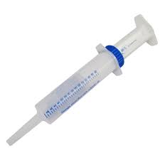 Seringa de alimentação grande